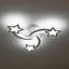 Childlike Shooting Stars 3-light LED Semi Flush Mount