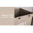 Lanham Army Canvas Rolling Laundry Hamper