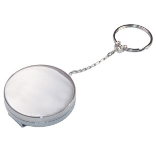 Hillman Fasteners 2'' W Silver Key Chain