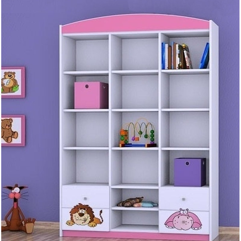 Raina 183cm H X 132cm W Kids Cube, Pink