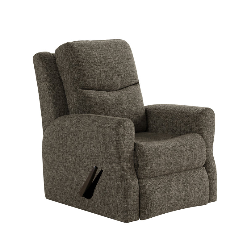 Fauteuil inclinable Fame, Dark Brown Polyester, Bascule / pivotement