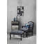 Bearer Velvet Armchair with Footstool-26008783