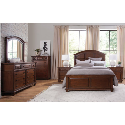 Sedona 6 Piece Bedroom Set - Cinnamon Cherry