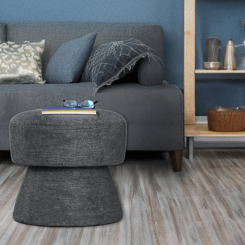 Repose-pieds Mushroom, Gris foncé