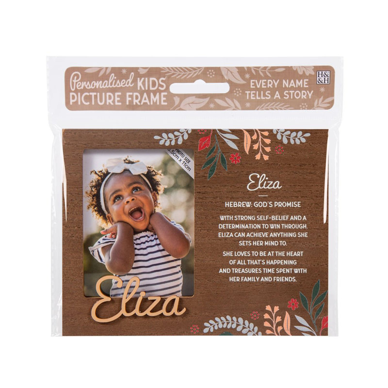 Hazella Tan Solid + Manufactured Wood Picture Frame