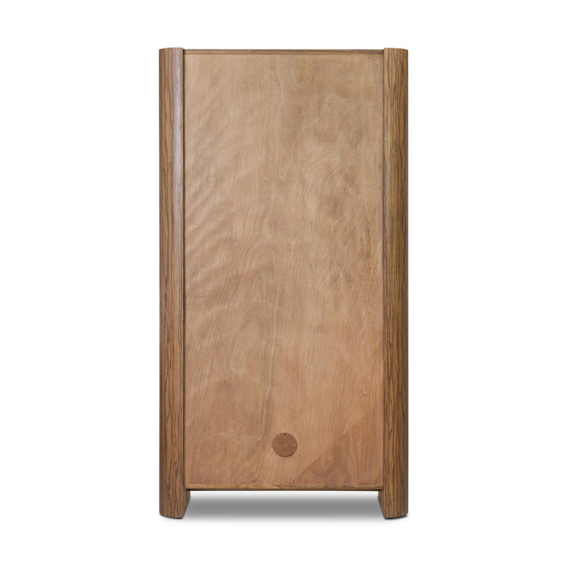 Limba Bookcase-Medium Brown Limba