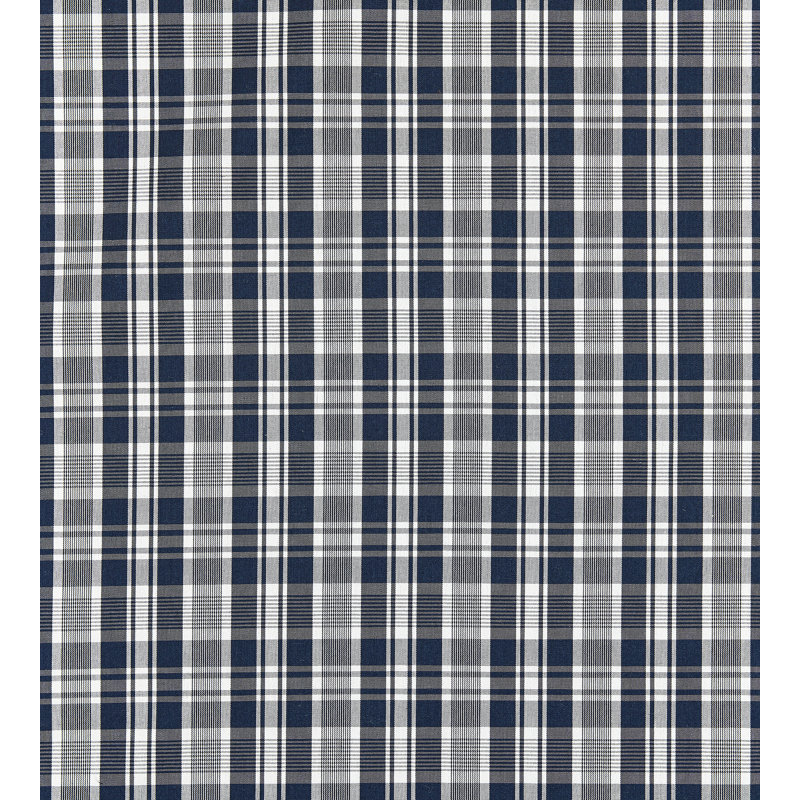 Tissu en coton Chatham Preston, Marine
