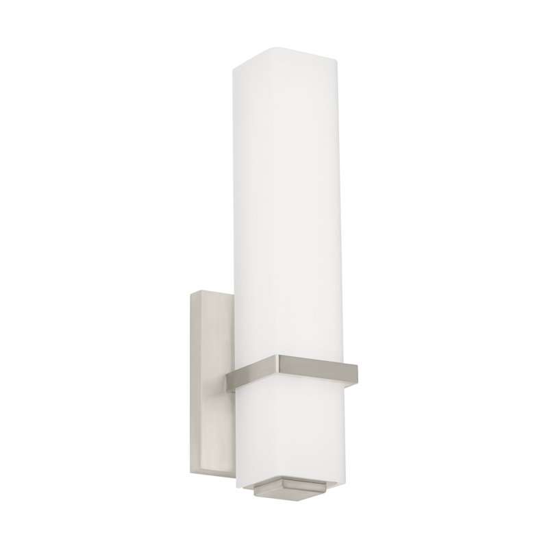Milan 1 - Light LED Bath Bar, Satin Nickel