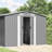 Pamlico 8.43 ft. W x 0 ft. D Metal Traditional Storage Shed-59116376-115675949