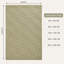 Aspire Homeware Beige Geometric Area Rug -1662145236-1662145237