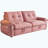 77-Inch Convertible Down Sofa Bed, Featuring A 2-In-1 Design For Both Seating And Sleeping. Crafted From Modern Velvet Fabric, It's Suitable For Living Rooms, Bedrooms, And Apartment Spaces.-2126391536
