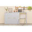 Armoire lit escamotable avec bureau en forme de L et coussin Murphy-1349175024