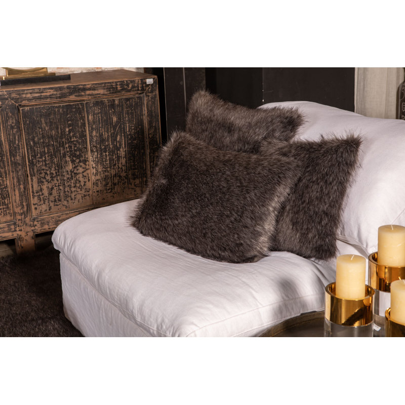 Newman Animal Print Throw Pillow Cover, 40x40
