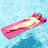 TRC Recreation Sunsation 1.75" Thick Foam Lounger Raft Pool Float, Green Leaf