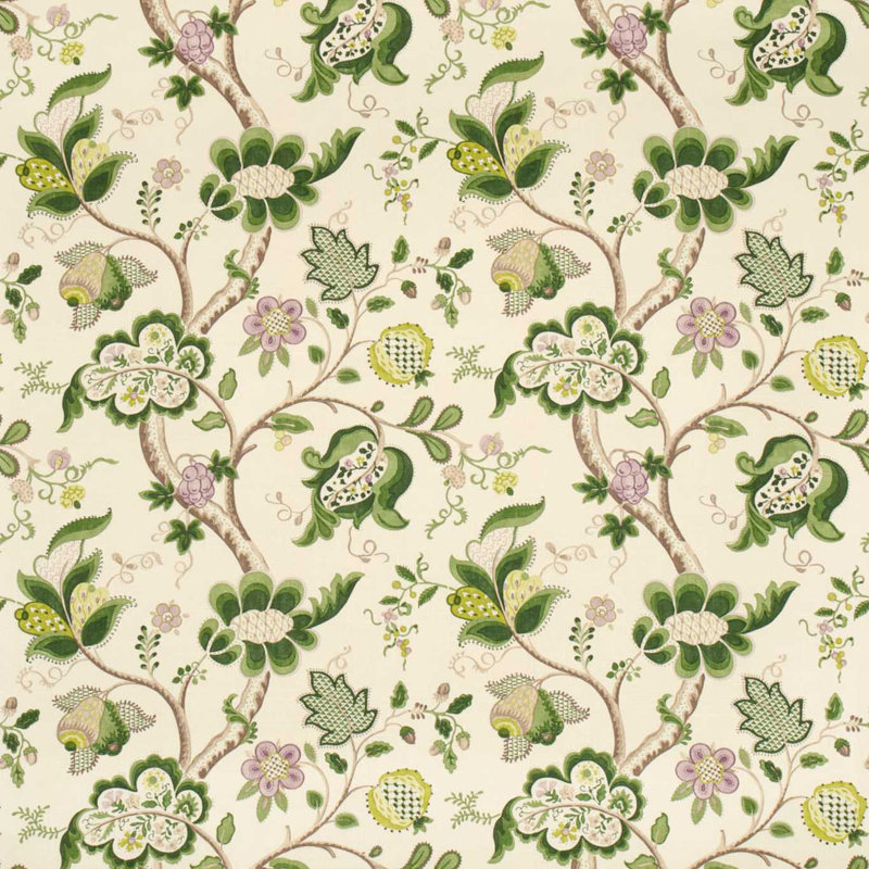 Roslyn Fabric, Green