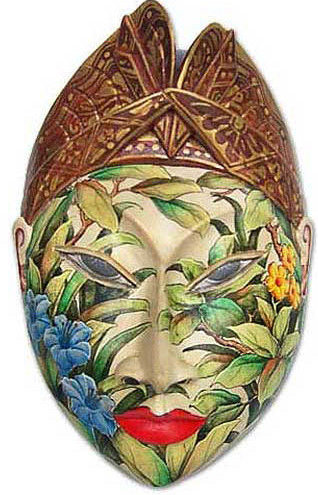 Boîte à bijoux «Flower Man of Bali»