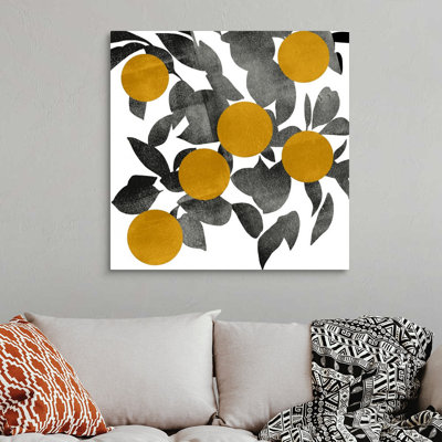 Art mural sur toile Shadow Branch IV