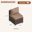 Patio Safo pour 4 personnes avec coussins-1100690547-1100690551