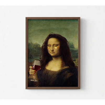 Art mural Mona Lisa: style moderne et décontracté