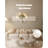 Creamy Style Iron Wall Hanging With Lights-792663676
