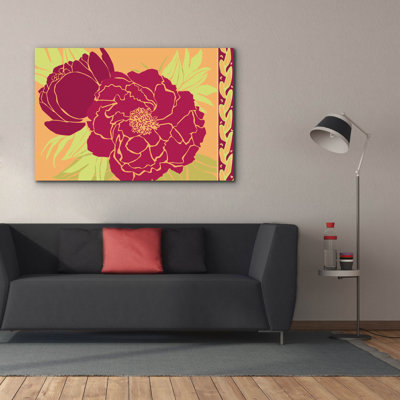 Epic Graffiti 'Color Bouquet 3'  by Art Licensing Studio Canvas Wall Art, 60" x 40"