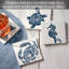 Ensemble de 4 sous-verres Nassau Sea Life