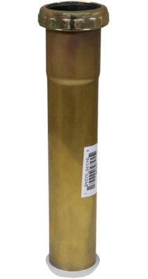Tube d'extension à joint coulissant en laiton de 1-1 / 2 po x 12 po de calibre 22 pour évier de salle de bain