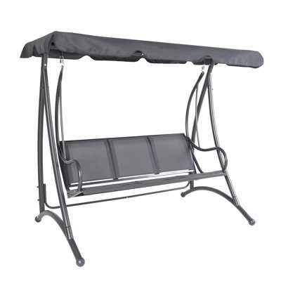 3 Person Porch Swing with Canopy