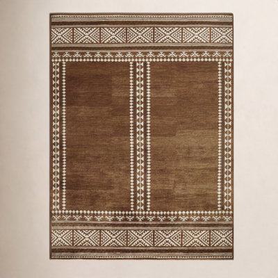 Riviera Handmade Brown Rug