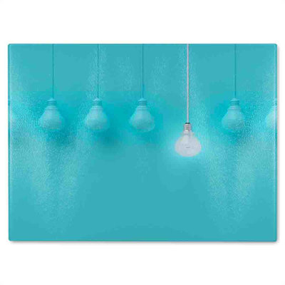 Bulbs Glass Chopping Board