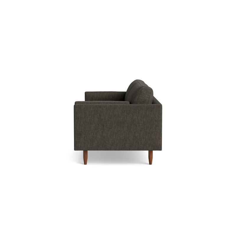 Skinny Fat Sofa ("85"), Performance Weave - Onyx