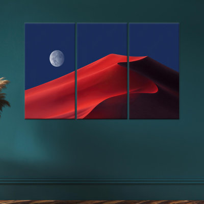 Art moderne sur toile, paysage moderne du sud-ouest, toile tendue 3P