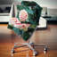 Gros plan d'une fleur rose rouge et orange - Coussin imprimé floral-30721293-30721297