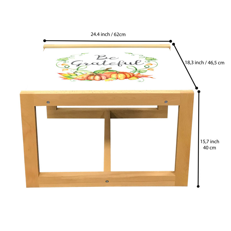 Isahbella Sled Coffee Table, 62cm H x 46cm W x 40cm D