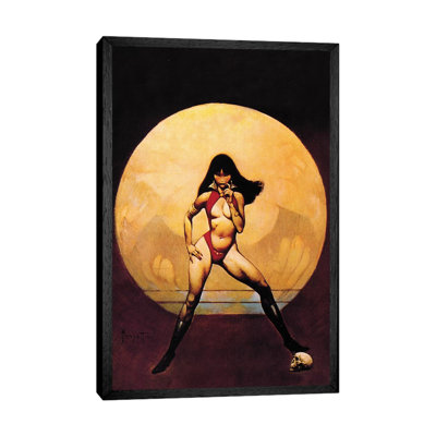 Vampirella by Frank Frazetta - Print on Canvas