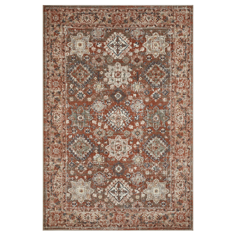 Oriental Indoor Rug, Rectangle 3'3'' x 5'3''