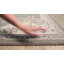 Tapis oriental gris anthracite / taupe en laine touffeté à la main Burkouer-1811817559