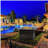 Outdoor 50,000 BTU Propane Gas Fire Table with Cover, Glass Windscreen Base, Suitable for Garden, Patio, Backyard