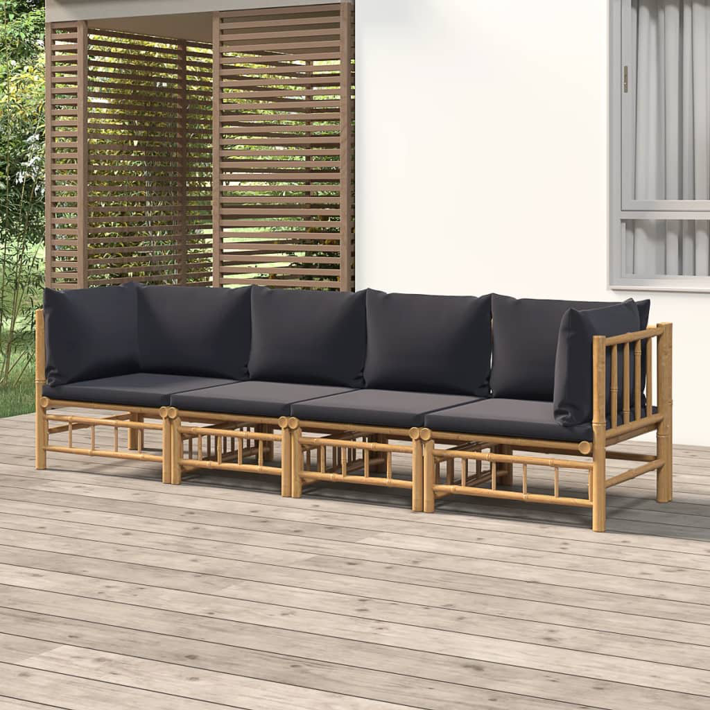 Gartensofa Acxel mit Kissen