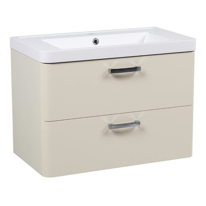 Ensemble de meuble-lavabo mural avec lavabo Jakkele-W_Modern, Beige