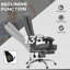Chaise de bureau Vinsetto Vibration Massage
