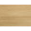 Table contemporaine avec surface en stratifié naturel et conception en métal pour la console du salon