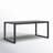 Rectangular Outdoor Dining Table , 70 " W 35 " D-648181235