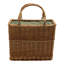 Wicker Tweed finish Picnic Cooler Basket