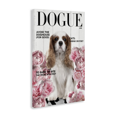 «Funny Floral Dog», conception par Sasha