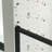 44-48" W X 71" H Pivot Shower Door - Matte Black Finish, 1/4" Tempered Glass, Stainless Steel Handle, Magnetic Close, Leak Feature, Universal Fit Swing In Width Height, Design-118162817