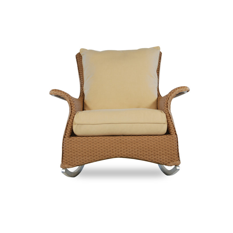 Mandalay Outdoor Chair, Loveboat Saffron, Hickory