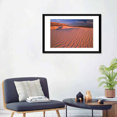 « gypse dunes, guadalupe montagnes national park, texas », reproduction de photo sur toile
