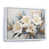 White Floater Framed