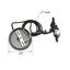 Abat-jour tambour en lin blanc avec diffuseur l 16 po avec cordon noir-140943304-156005482-155984679